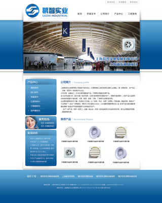 (2011-05-26) 上海葛智实业发展 中文 企业网站 推广网站 logo 设计|UI|图标|past_feeling 